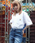 H163 / 着用サイズ:S White